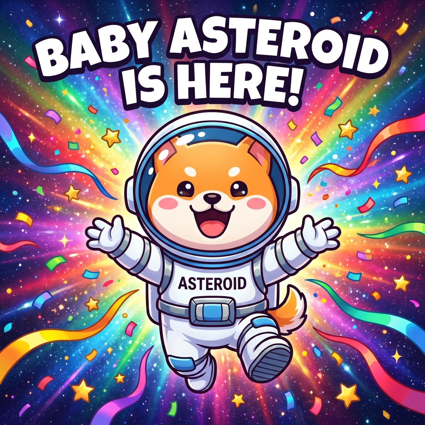 Baby Asteroid astronaut ready for launch